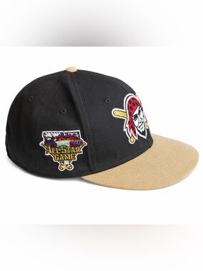 New Era Pittsburgh Pirates 59FIFTY Fitted Hat 7 1/2 1994 All Star Game Patch